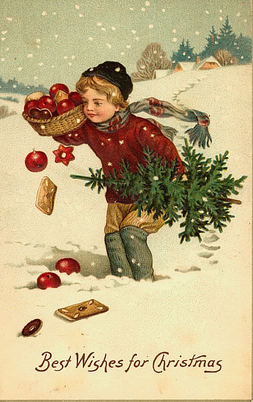 postales antiguas navideñas